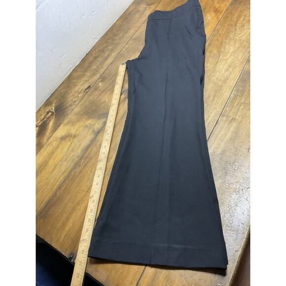 Spanx SPANXSupersmooth™ Perfect Fit Ponte Flare Pants Black 20252Q-Sz 1X Petite - Picture 9 of 9
